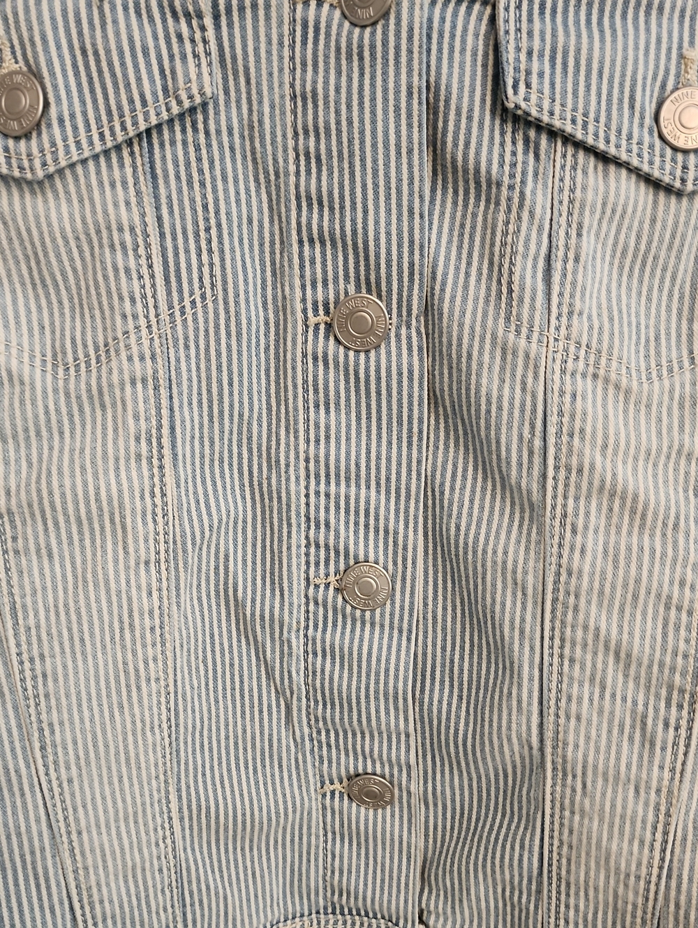 Nine West denim type jacket - Picture 2 of 16